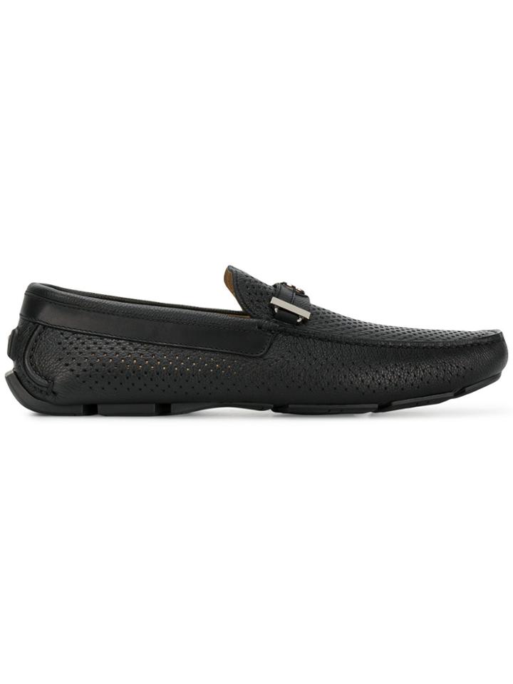 Baldinini Classic Logo Loafers - Black