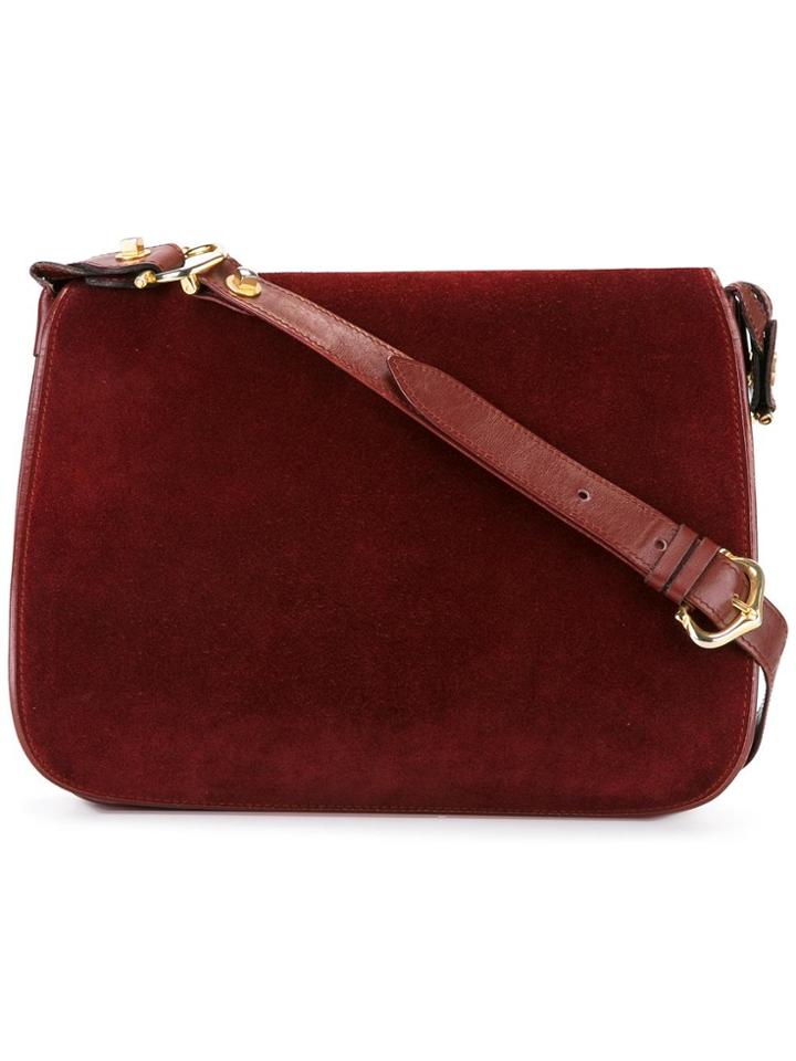Cartier Vintage Shoulder Bag - Pink & Purple
