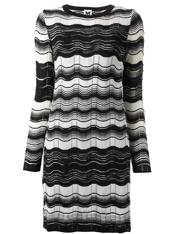 M Missoni Monochrome Sweater Dress