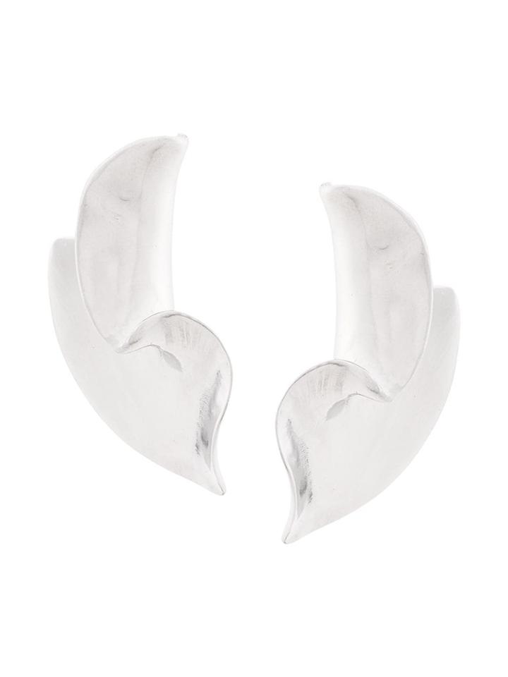 Annelise Michelson Small Twirl Earrings - Silver