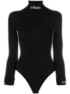 Heron Preston Roll Neck Body Suit - Black