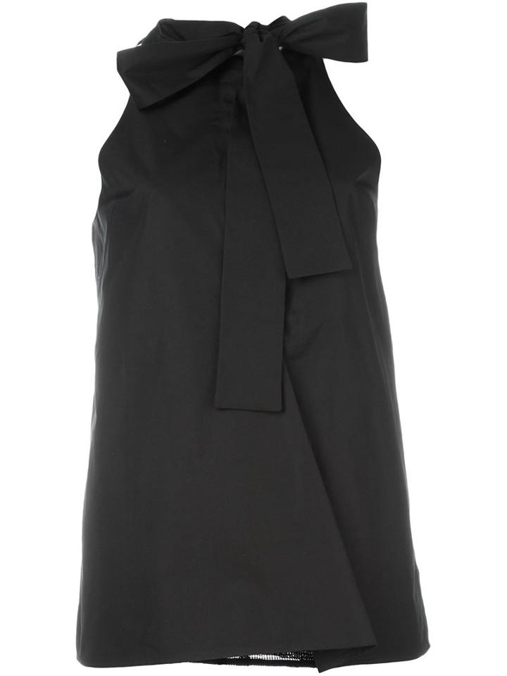 Chalayan Contrast Panel Sleeveless Top