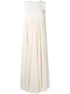 Jil Sander Sleeveless Maxi Dress - White