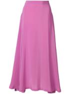 Sies Marjan Asymmetric Maxi Skirt - Pink & Purple