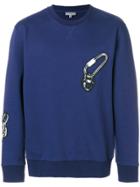 Lanvin Printed Sweatshirt - Blue