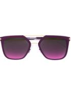 Mykita 'jessica' Sunglasses, Women's, Pink/purple, Metal (other)