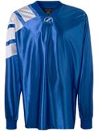 We11done Oversized Jersey Top - Blue