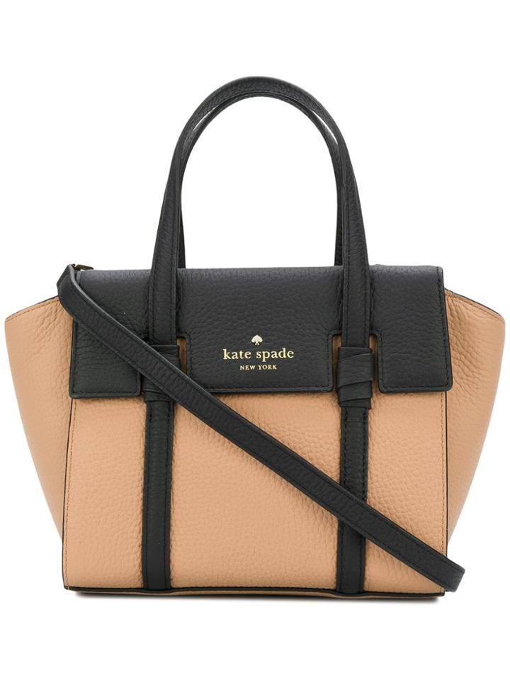 Kate Spade Mini Contrast Tote - Pink & Purple