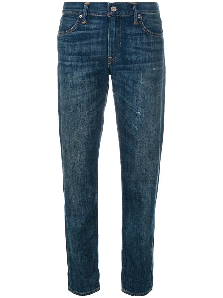 Polo Ralph Lauren Faded Straight Leg Jeans - Blue