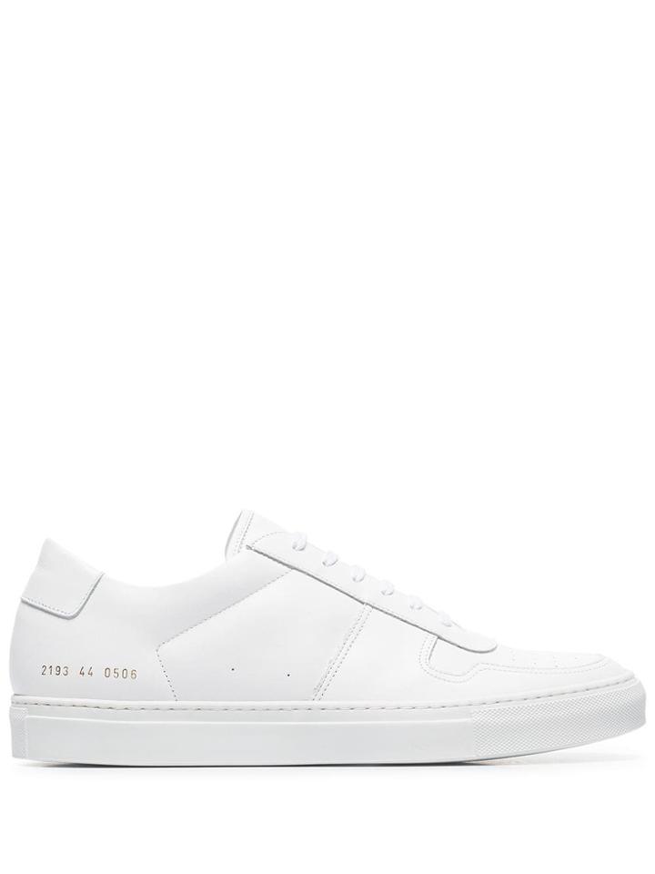 Common Projects White Bball Leather Low-top Sneakers
