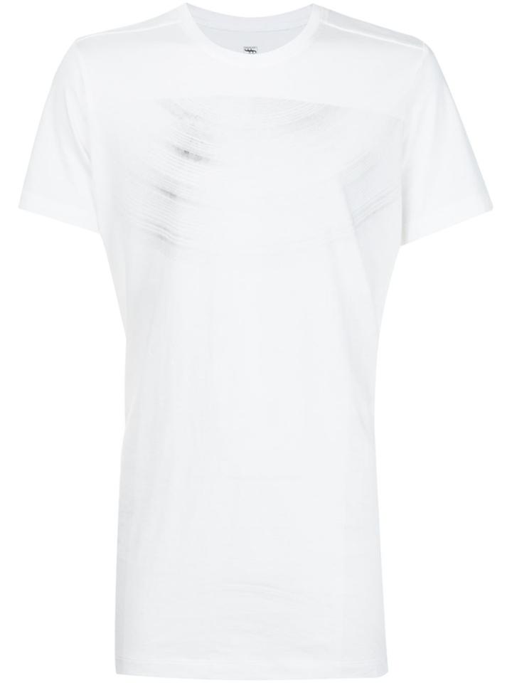 Julius Faded Circle Print T-shirt - White