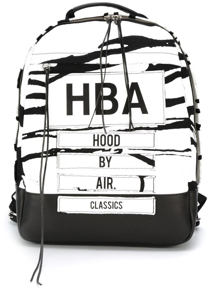 Hood By Air Printed Backpack