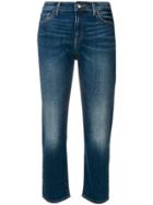 Emporio Armani Cropped Jeans - Blue