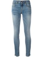 Roberto Cavalli Skinny Jeans, Women's, Size: 44, Blue, Cotton/polyester/spandex/elastane