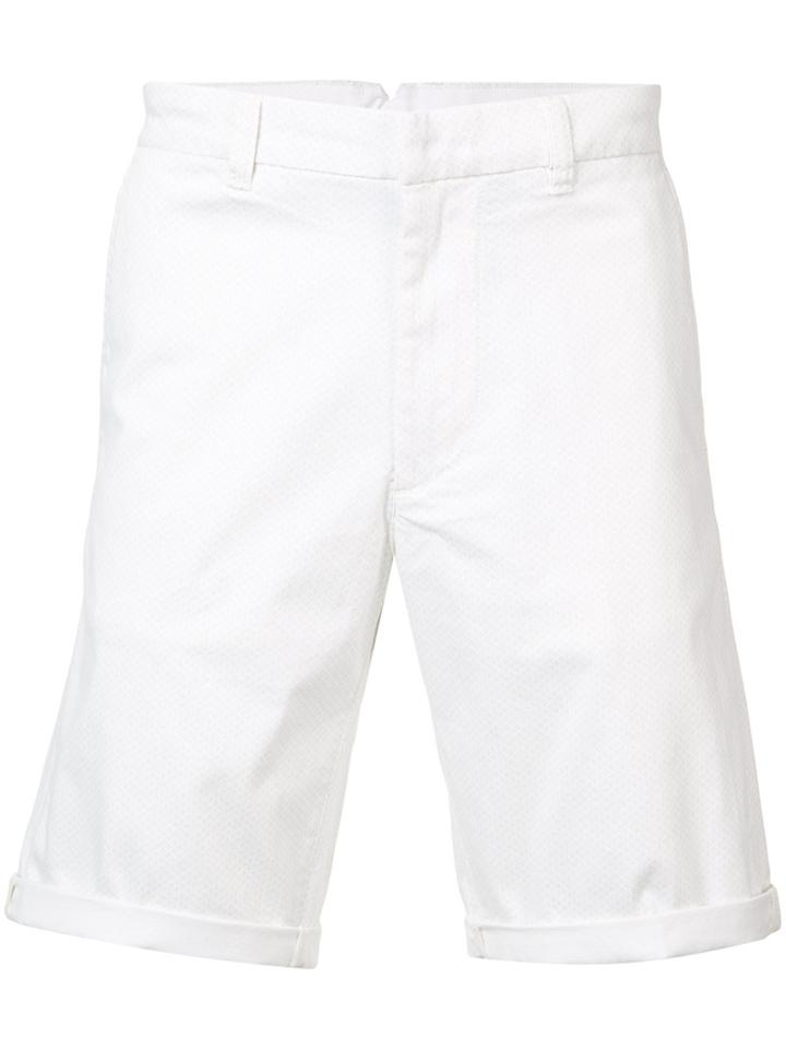 Diesel - White Tailored Shorts - Men - Cotton/spandex/elastane - 29, Cotton/spandex/elastane