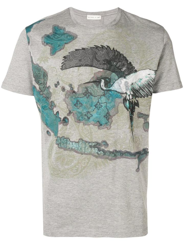 Etro Foliage Print Shirt - Green