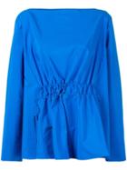 Marni Long-sleeve Flared Blouse - Blue