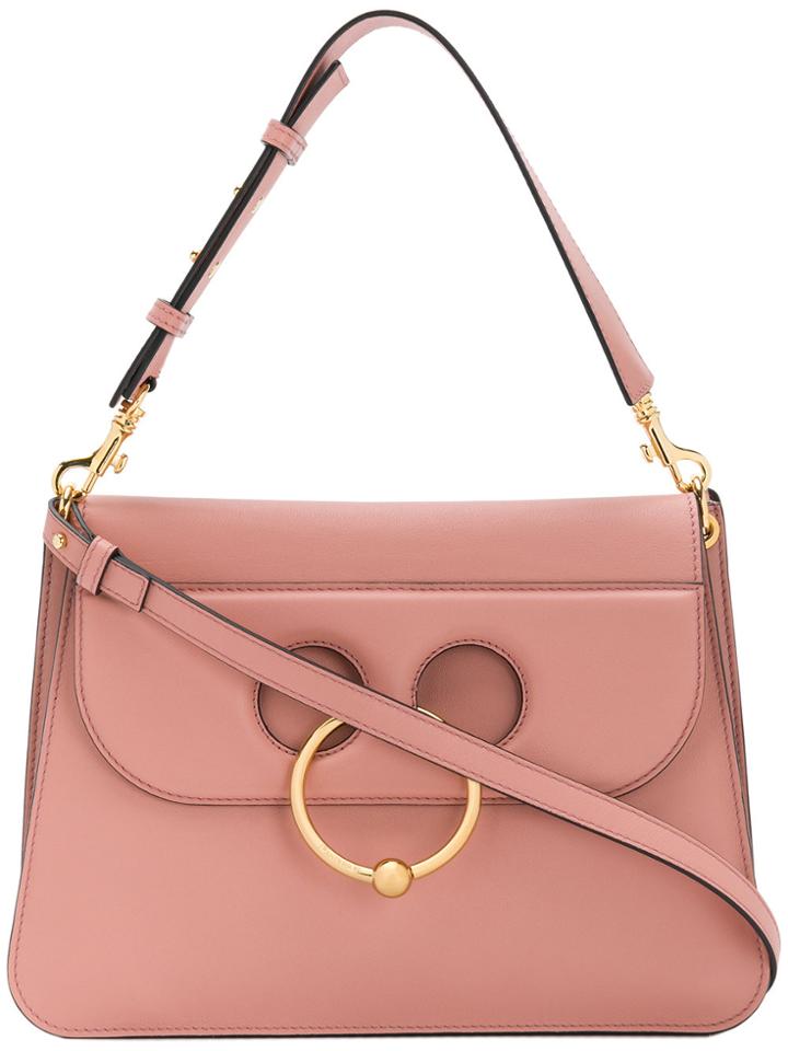 Jw Anderson Medium Pierce Bag - Pink & Purple