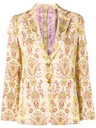 Etro Paisley Jacquard Blazer - Neutrals