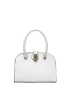 Manu Atelier Micro Ladybird Bag - White