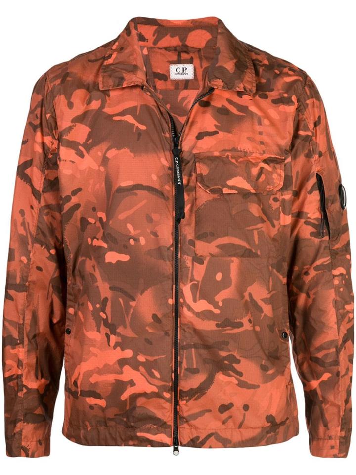 Cp Company Red Camo Jacket