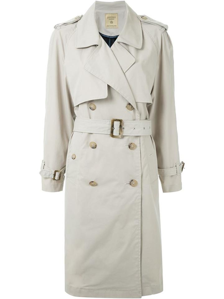Fad Three Belted Trench
