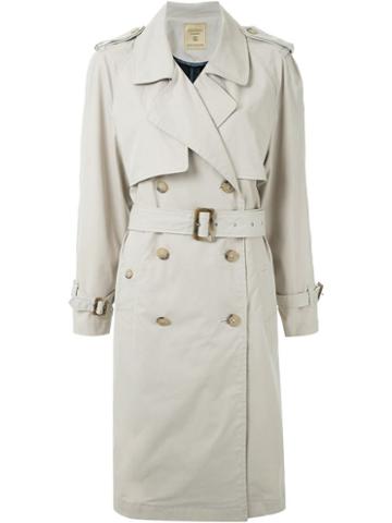 Fad Three Belted Trench