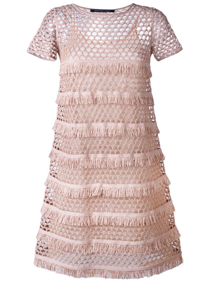 Antonino Valenti Dafne Dress - Pink & Purple