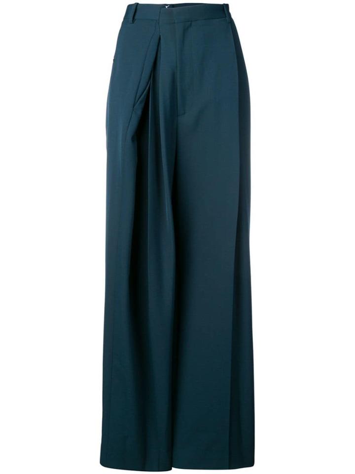 Maison Margiela Deconstructed Palazzo Trousers - Blue