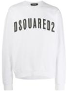 Dsquared2 Logo Sweater - White