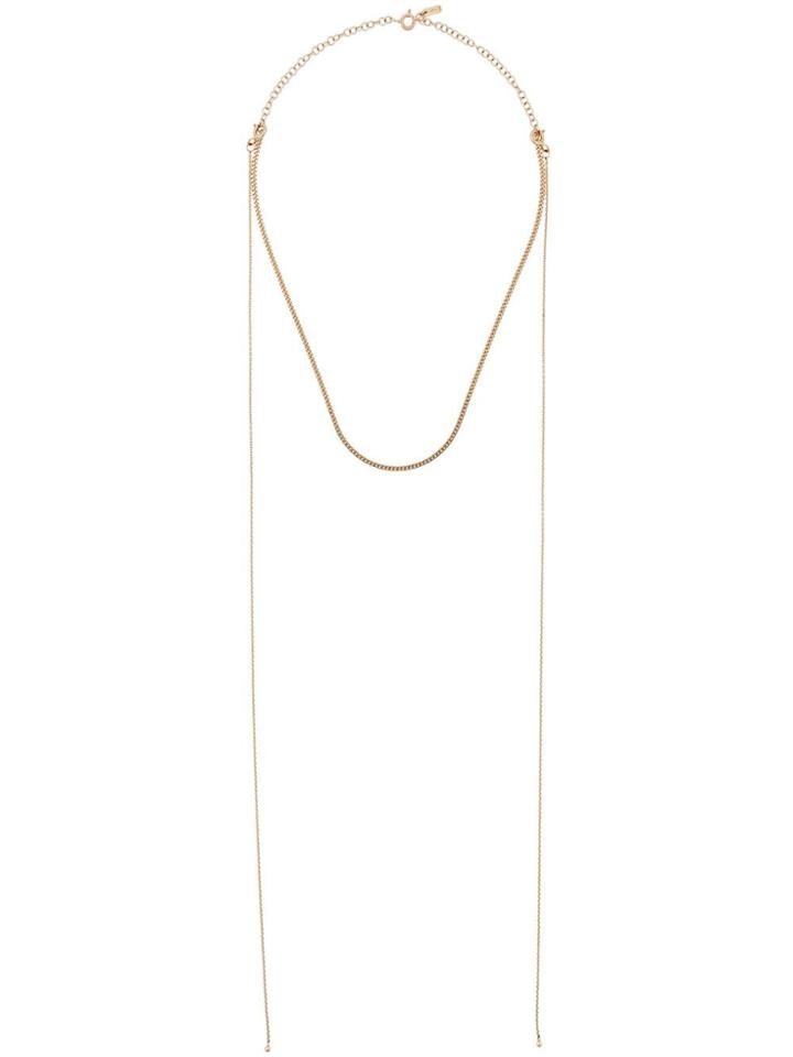 Lilian Von Trapp Wrap Necklace - Gold
