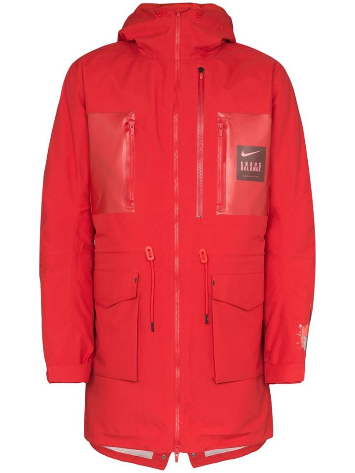 Nike X Undercover Fishtail Parka Coat - Red