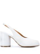 Maison Margiela Tabi Toe Sling-back Pumps - White