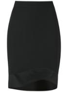 Giuliana Romanno - Panelled Skirt - Women - Polyester - 40, Women's, Black, Polyester
