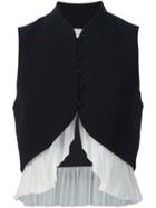 Cinq A Sept Layered Hem Waistcoat