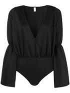 Fantabody Wrap Front Body - Black
