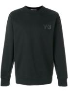 Y-3 Logo Print Sweatshirt - Black