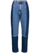 Mcq Alexander Mcqueen Vintage Panelled Jeans - Blue