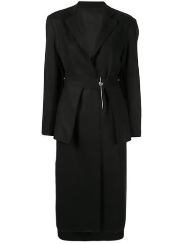 Boyarovskaya Belted Utility Coat - Black