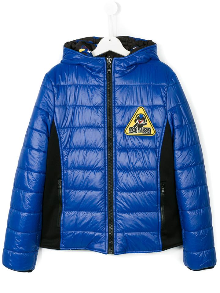 Fendi Kids Padded Jacket - Blue