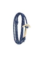 Miansai Anchor And Cord Bracelet - Blue