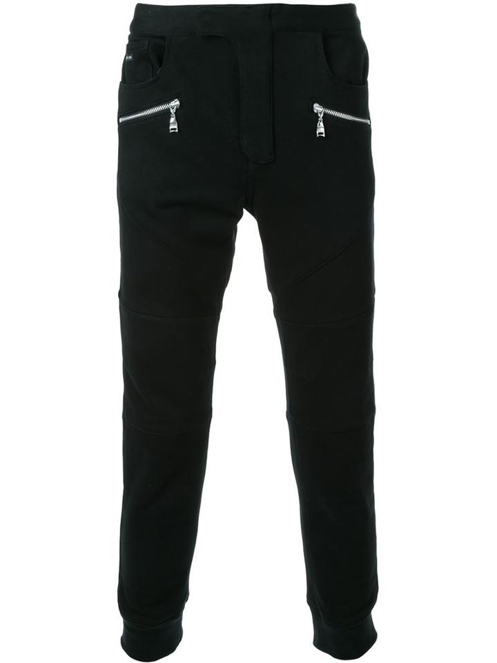 Loveless Biker Track Pants, Men's, Size: 1, Black, Cotton
