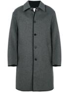 Mackintosh Single Breasted Coat - Grey