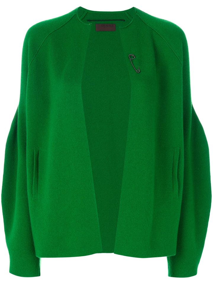Oyuna Open Cardigan - Green