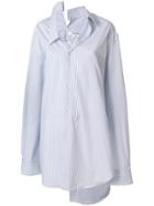 Junya Watanabe Comme Des Garçons Oversized Shirt Dress - White