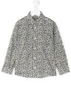 Cashmirino - Number Print Shirt - Kids - Cotton - 5 Yrs, Blue