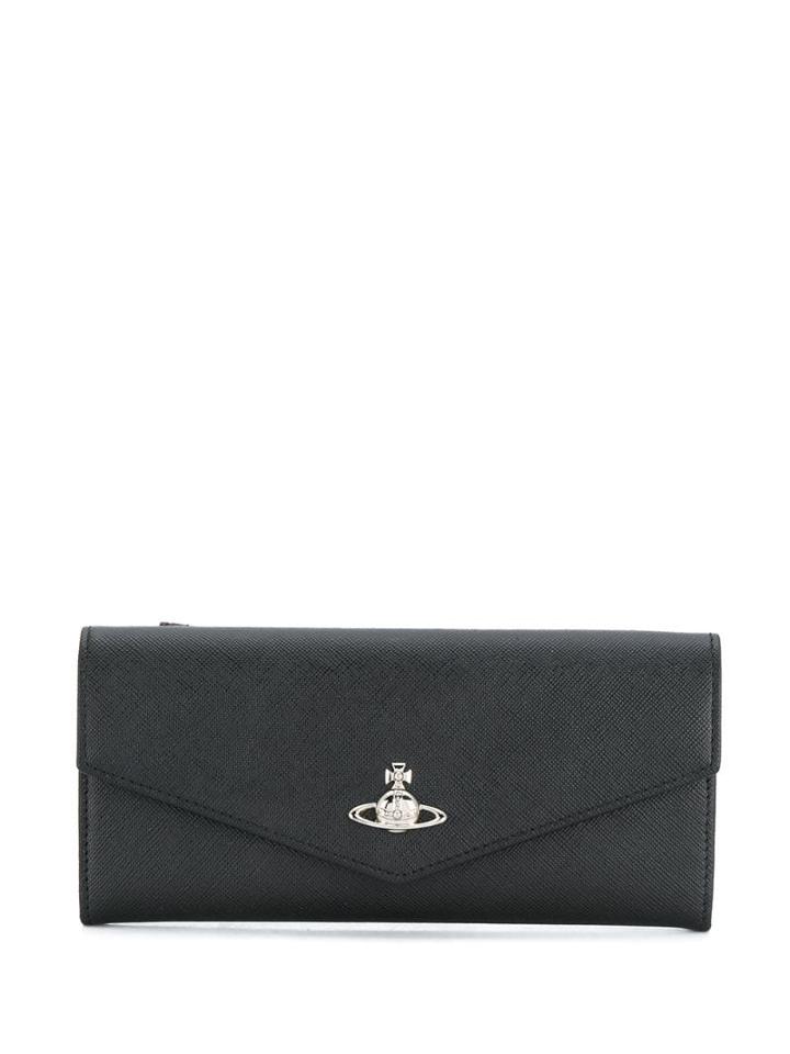 Vivienne Westwood Tri-fold Wallet - Black