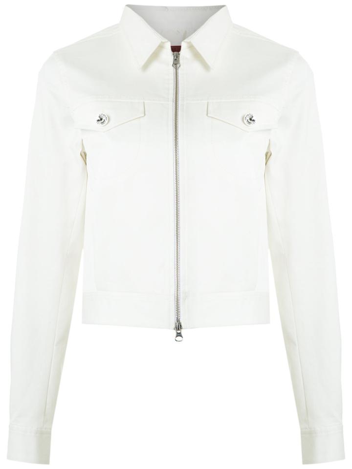 À La Garçonne Cropped Jacket - White
