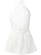 Missoni Mare Lace Playsuit - White