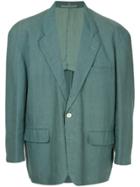 Comme Des Garçons Vintage Teal Oversized Jacket - Green